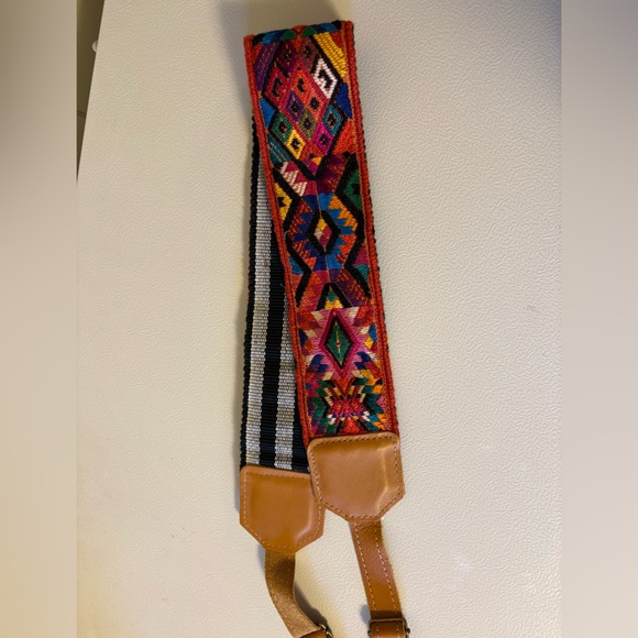 Huipil Embroidered Crossbody Strap - Picture 3 of 3